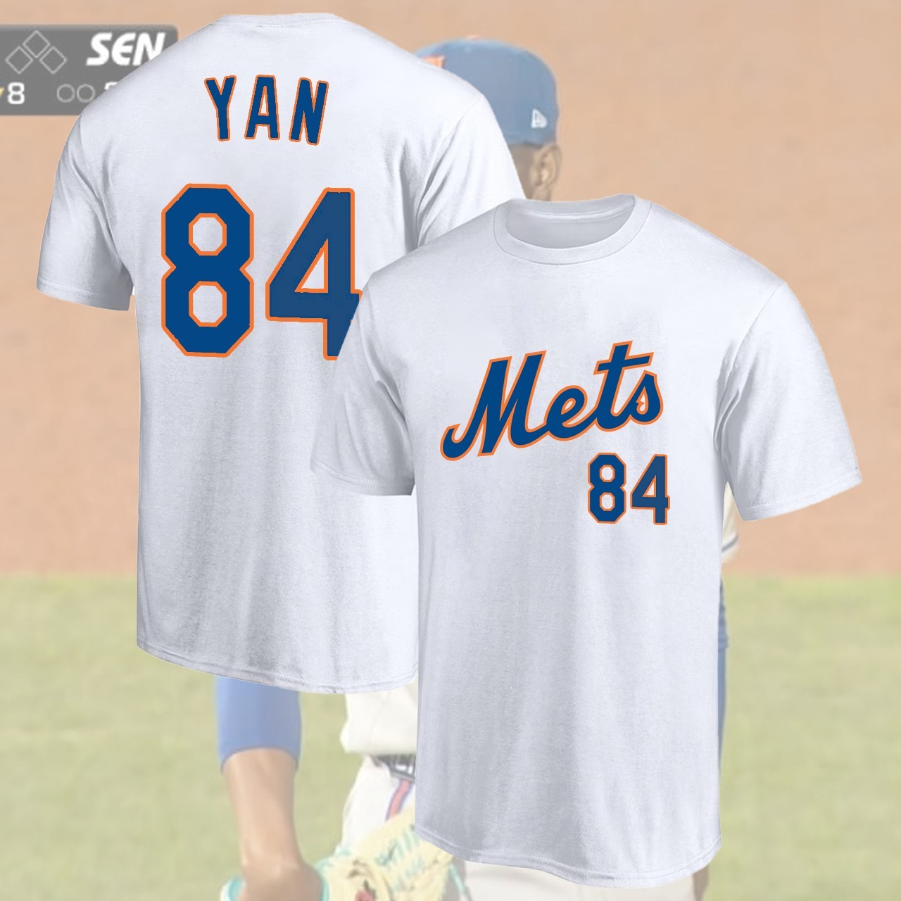 HOT NEW – Jefry Yan #84 New York Team 2026 Player Name And Number Gift Fan