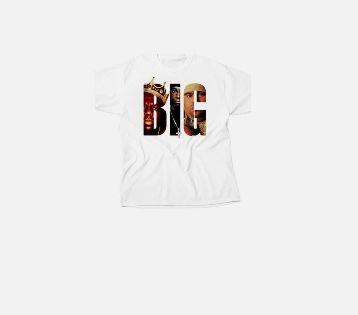 Big Pun Big L Notorious BIG Hip Hop Black Unisex Size S M L – 3XL T-shirt