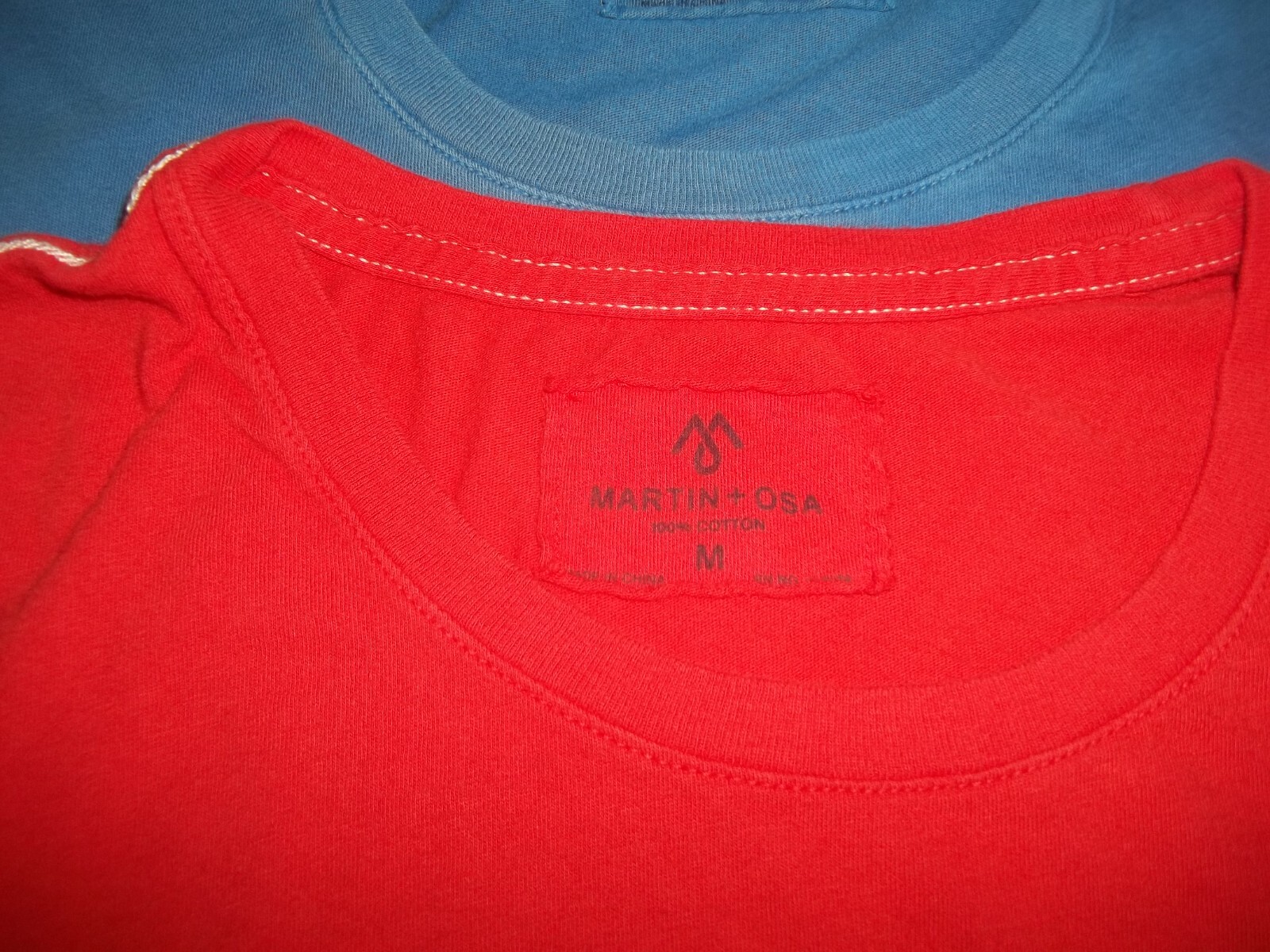 Martin + Osa Lot of 4 Mens Solid & Graphic T-Shirts Size Medium