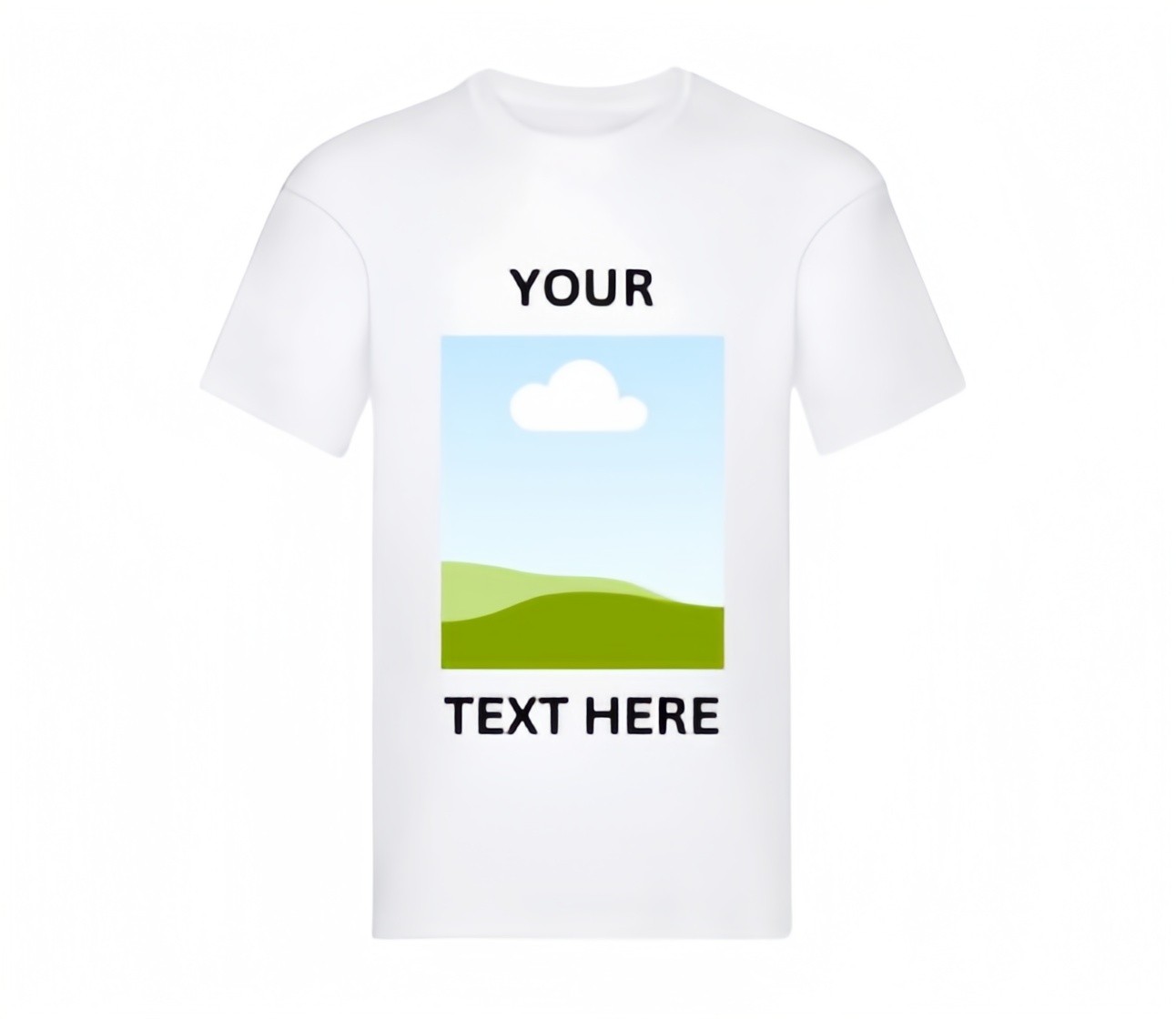 Personalized YOUR NAME Tee, Custom Text Graphic T-Shirt, Casual Summer Top, S-3X