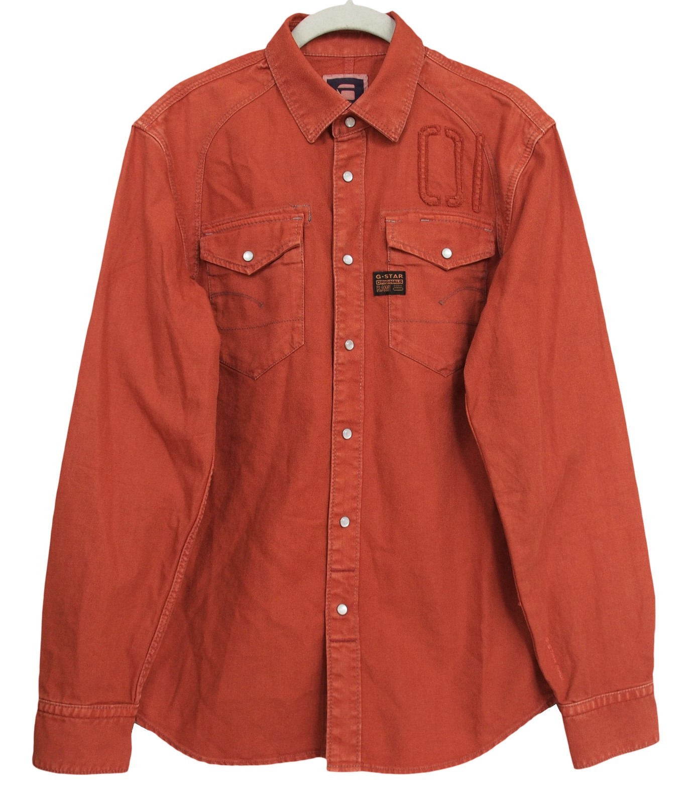 G-STAR RAW New Arizona Diamond Men’s Shirt Terra Ston Size M