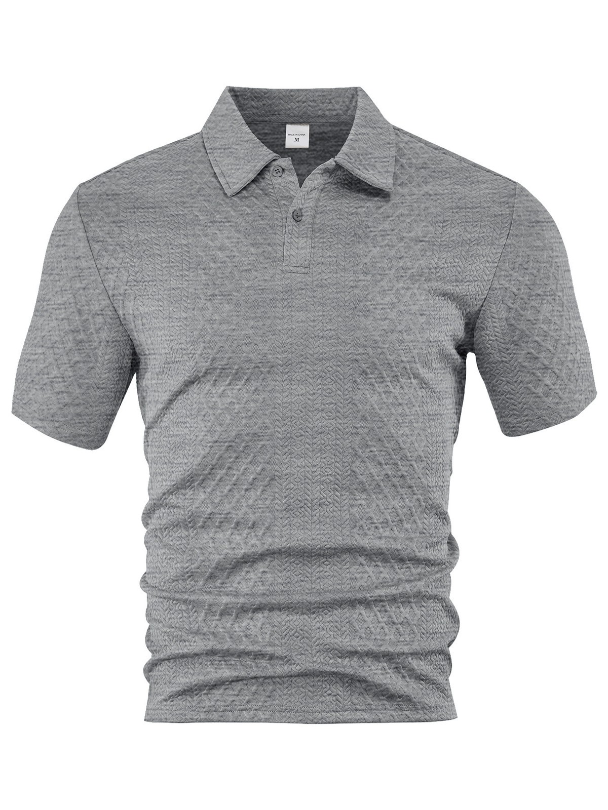 Summer Thin Loose Breathable Solid Collar Polo