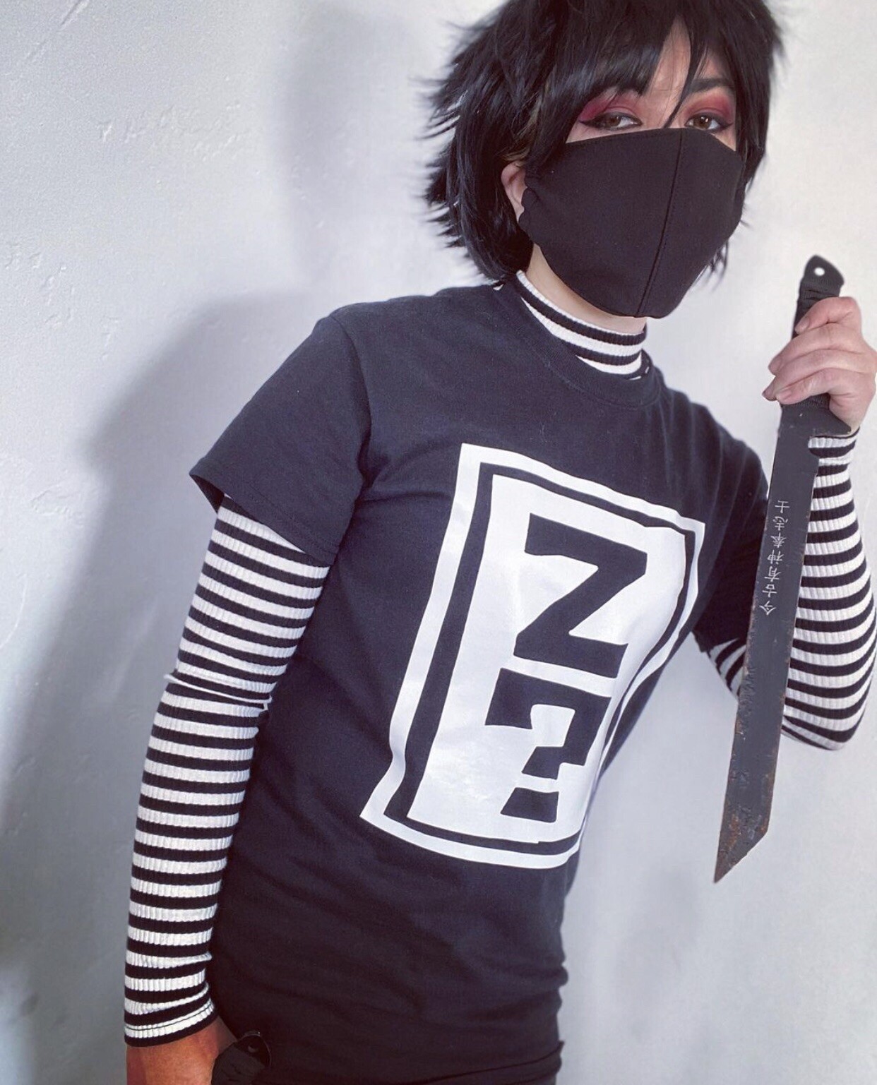 Custom Johnny The Homicidal Maniac Cosplay Shirt Unisex Size S-3XL