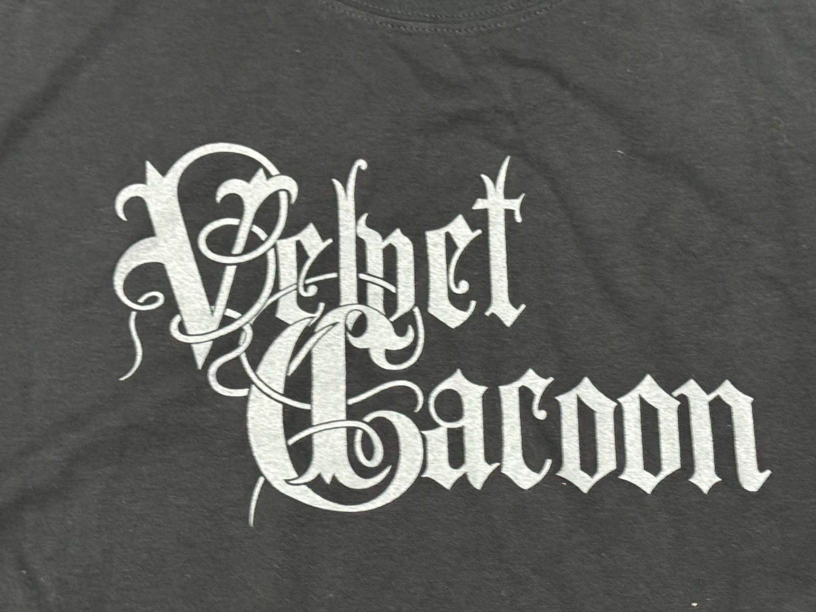 Official VELVET CACOON GENEVIEVE Black Metal Shirt Import Fmp666 DSP -NOS / NEW