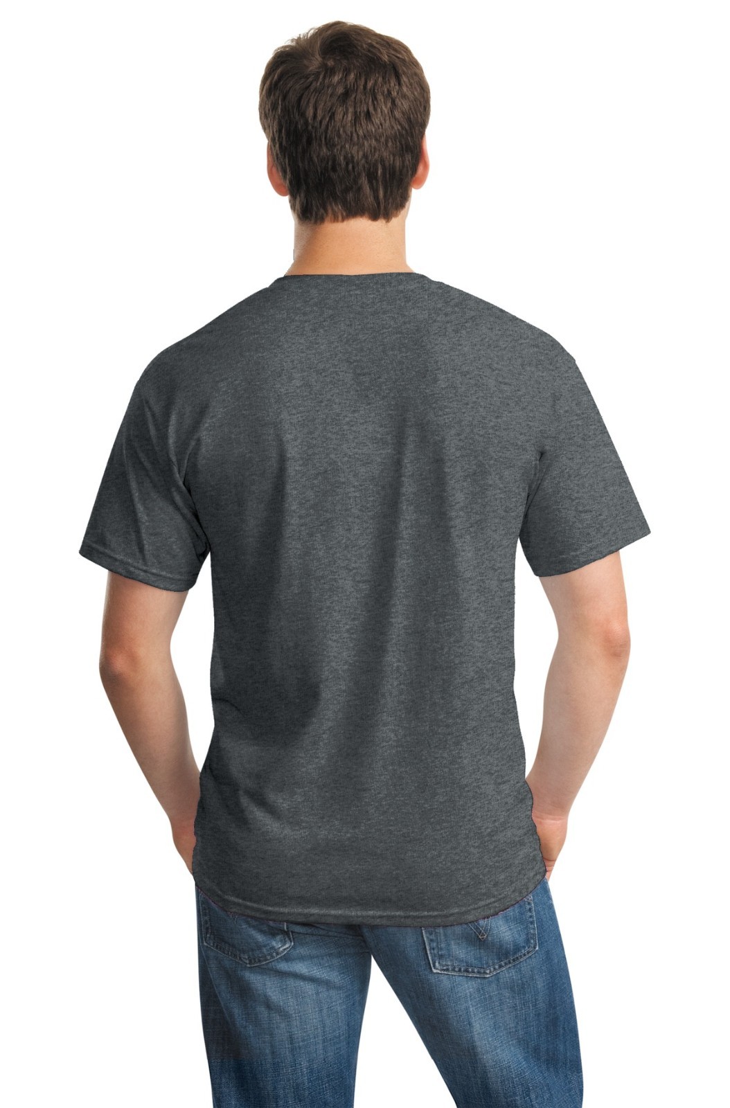10-Pack Gildan Mens G500 Solid Heavy Cotton Plain Blank Casual Fit T-Shirt Sz XL