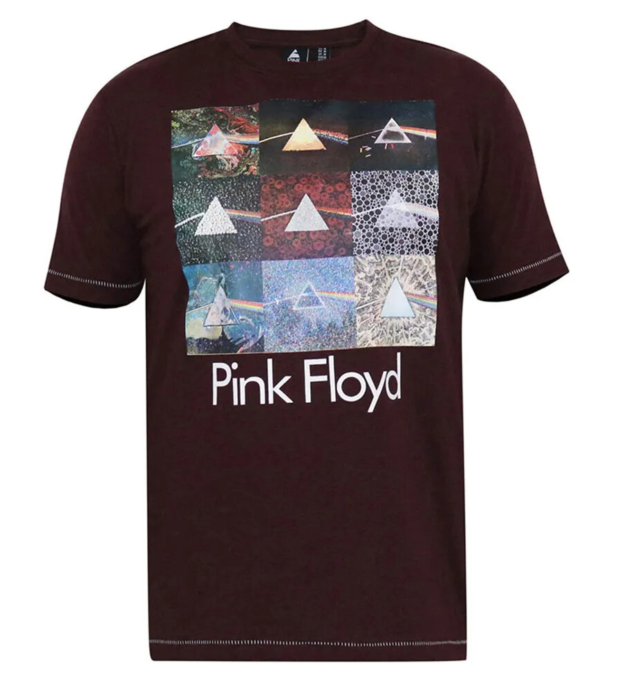 D555 Duke Big Mens Pink Floyd Printed T-Shirt Licensed Product 2XL-6XL (601621)