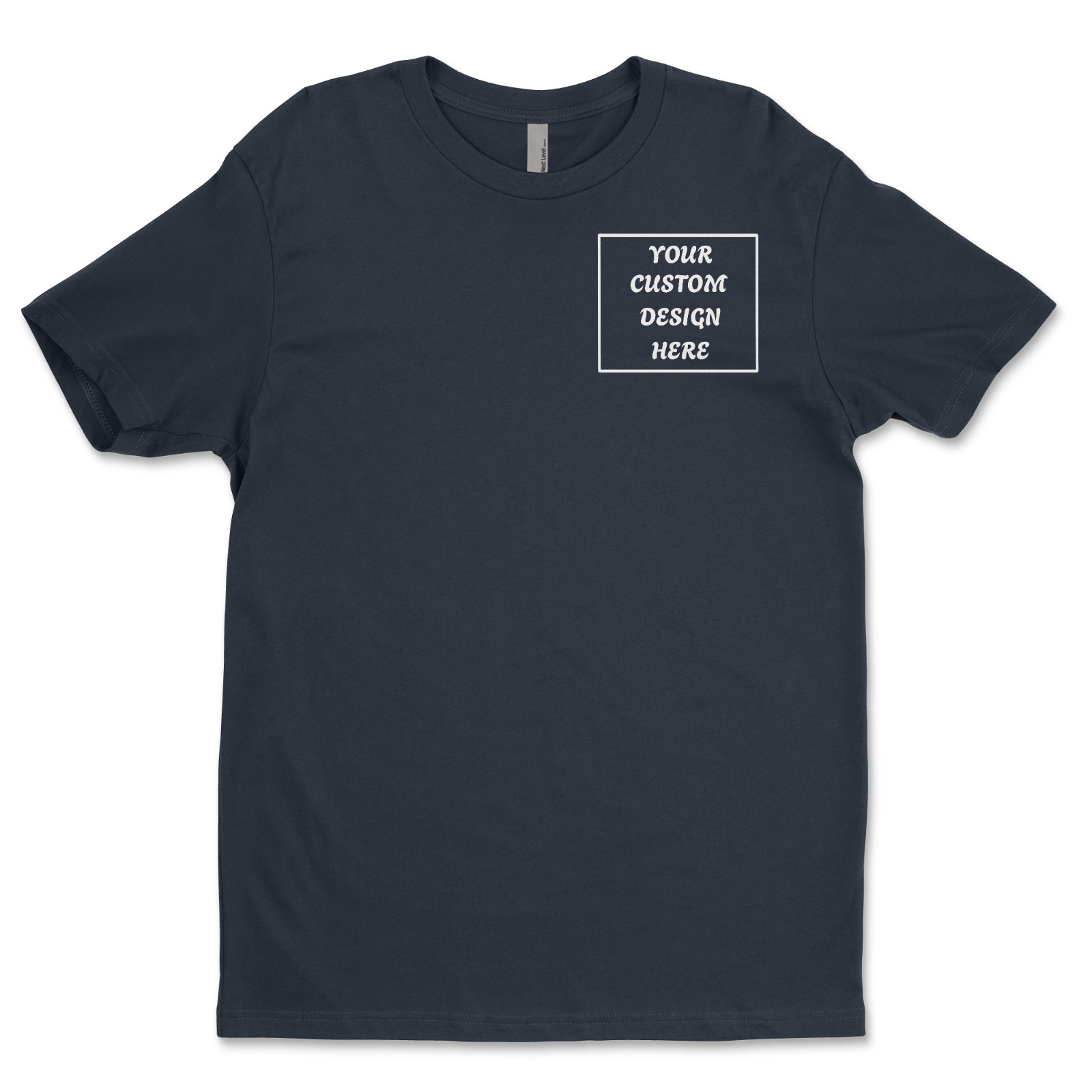 Personalized Custom T-ShirtCustomized w/Photo, Text, Logo DTF on nextlevel shirt
