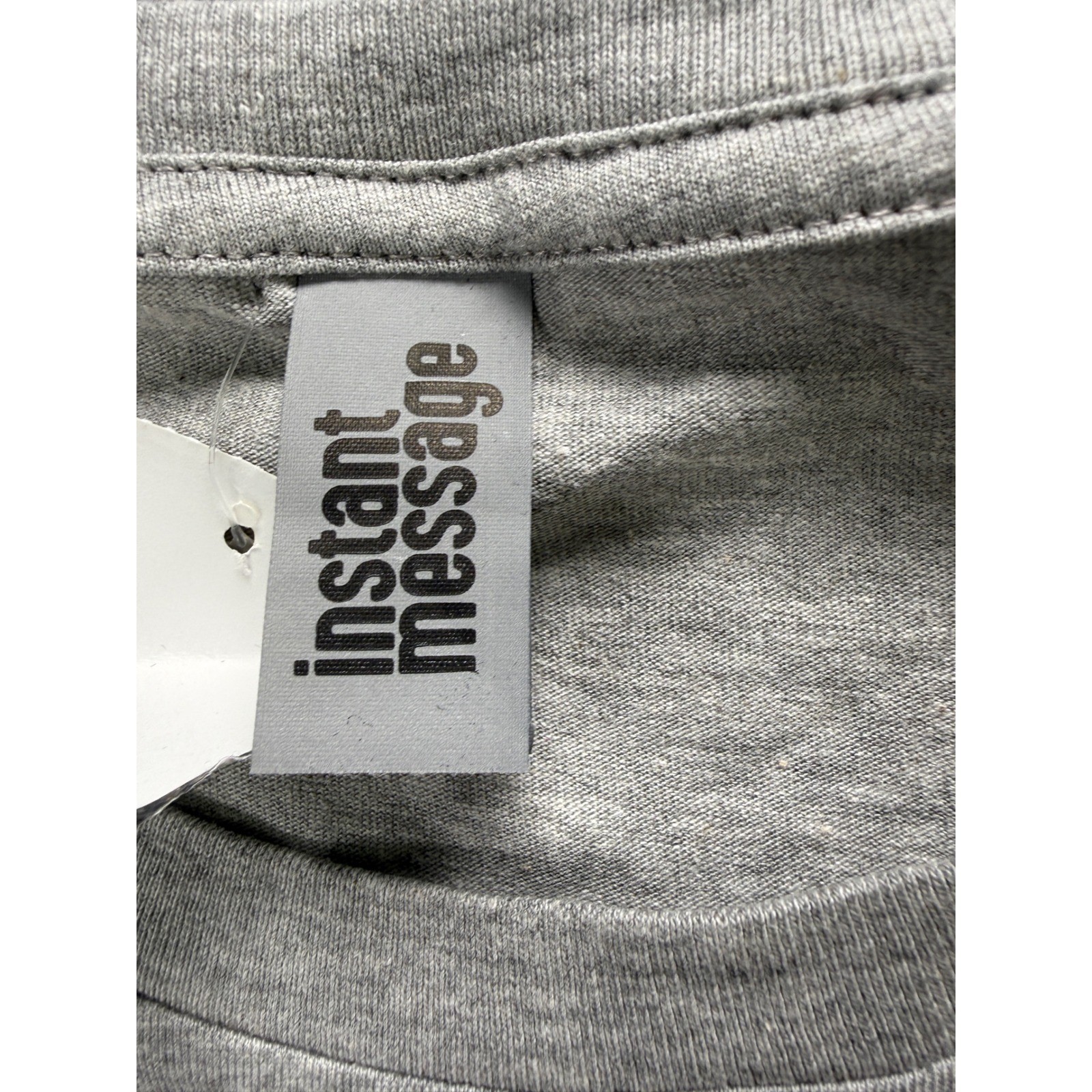 Instant Message Graphic T-Shirt Men 2XLT Gray It’s Turkey Time Thanksgiving Tee
