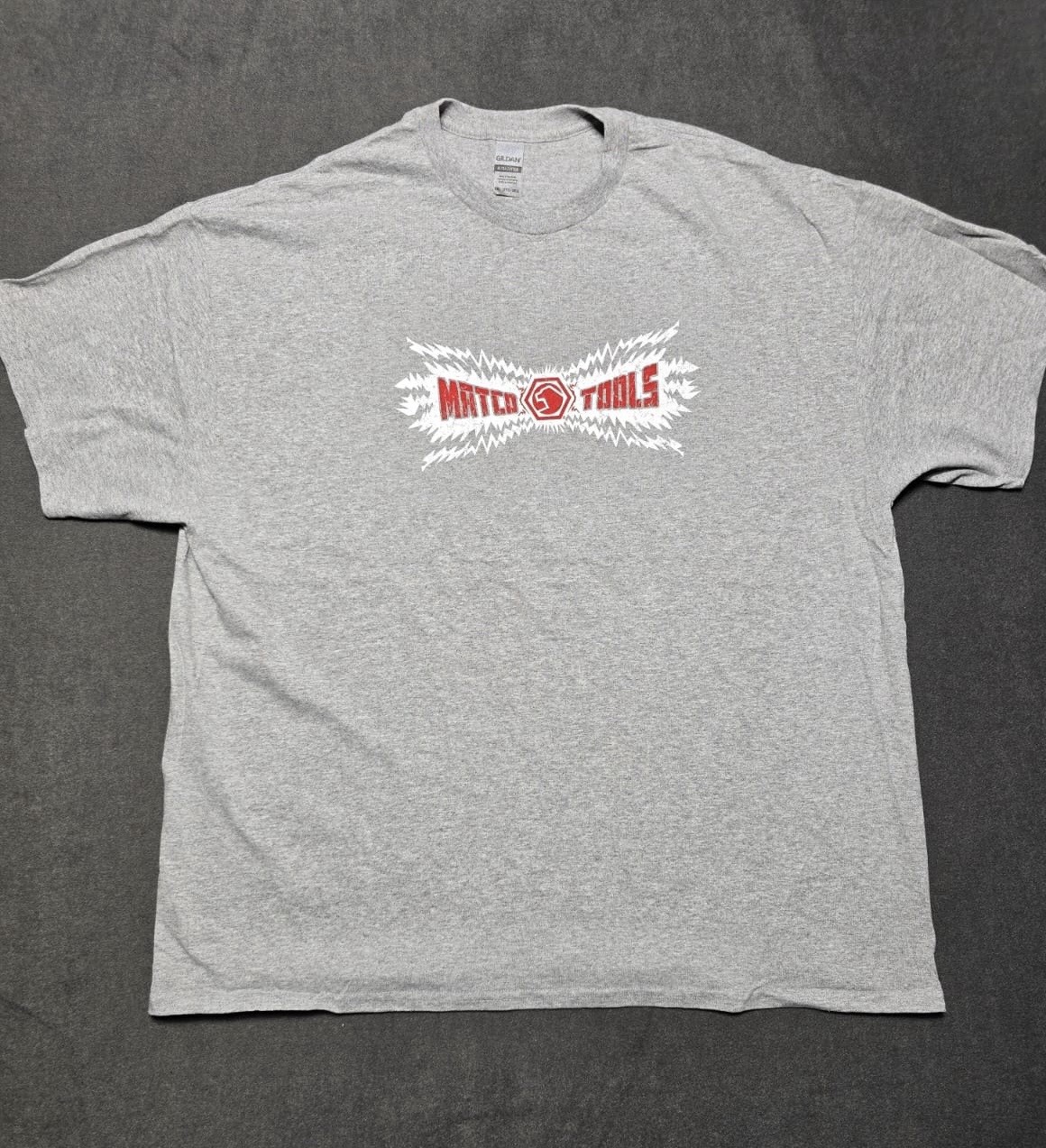 Matco Tools Logo Men’s T-Shirt Gray Mechanice Men’s Tee Size 2XL New Snap On