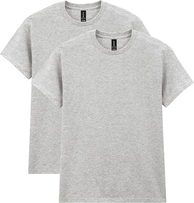 Gildan t shirt G500 sports Gray pack of 2