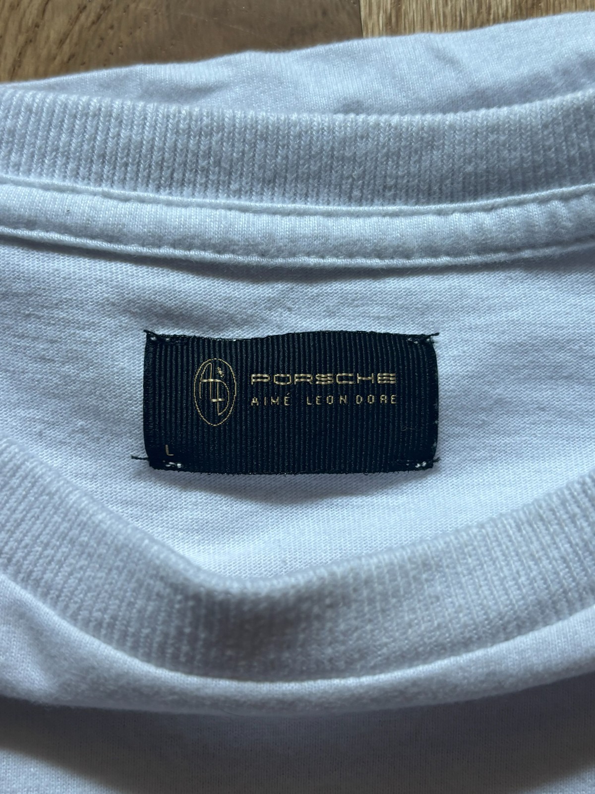 Aime Leon Dore ALD / Porsche 356 Tee – White size XL “last one sold for 399.99”