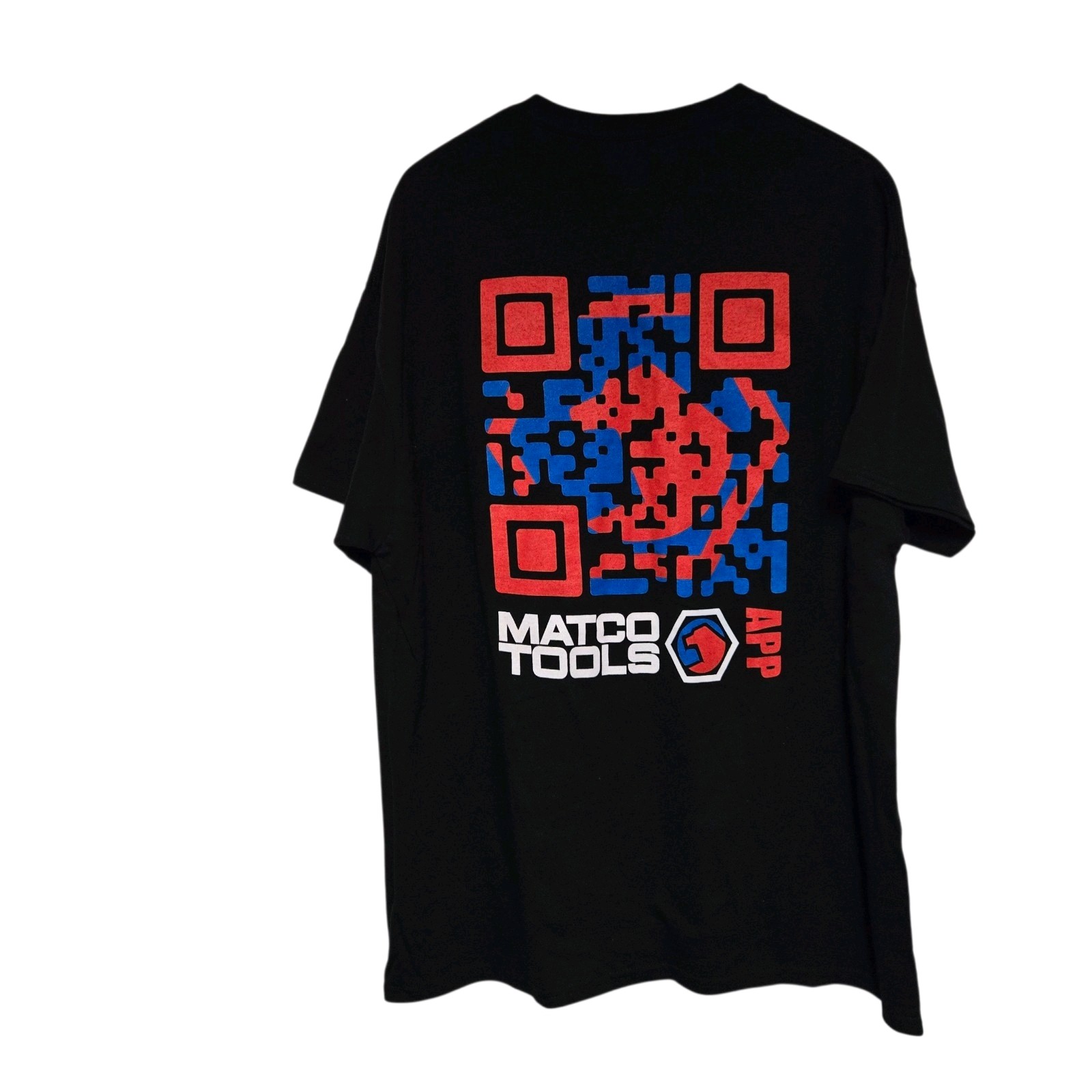 MATCO Tools Design Automotive Garage T-Shirt Men’s Size Medium Black QR NWOT