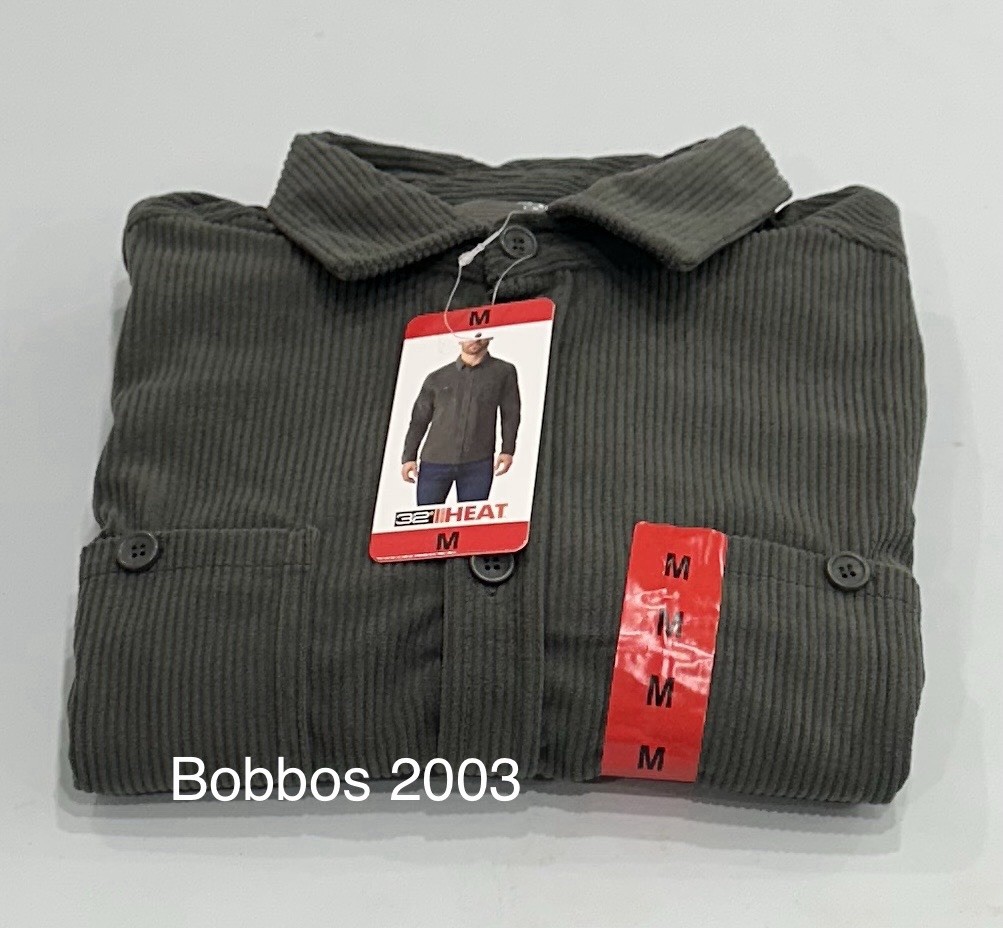 32 Degrees Heat Men’s Chest Pocket Button-Up Shirt, Green, Size M