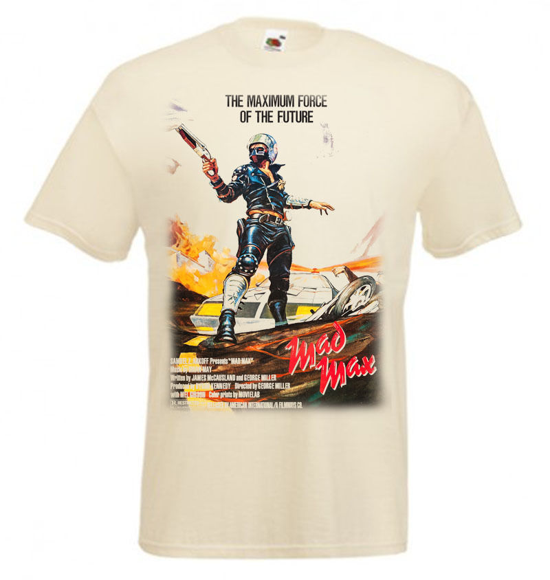 MAD MAX 1 Movie Poster T shirt Natural all sizes