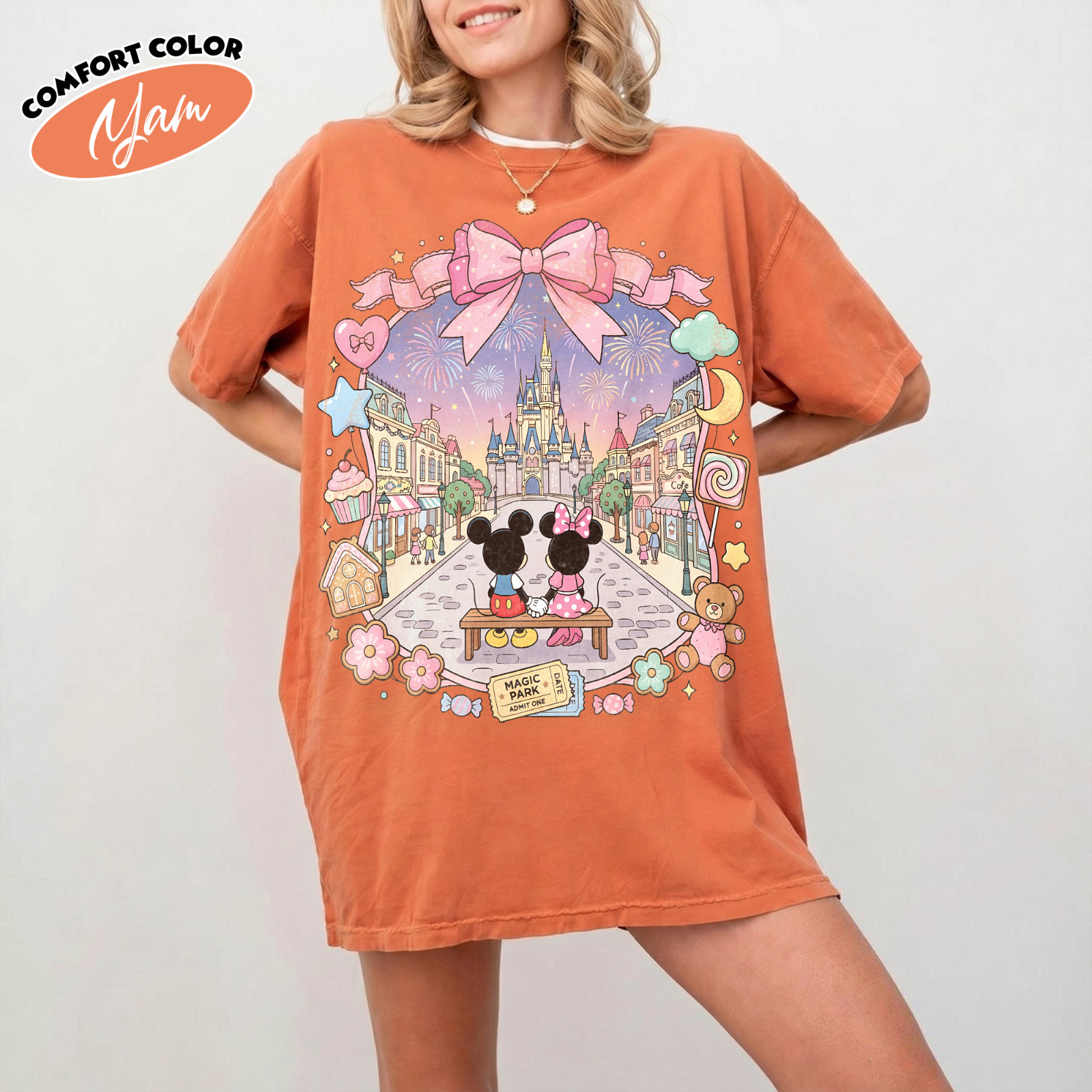 Castle Couple Shirt, Magic Kingdom T-Shirt