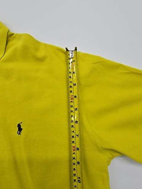 Polo Ralph Lauren Men’s Yellow Cotton Pique Polo XL