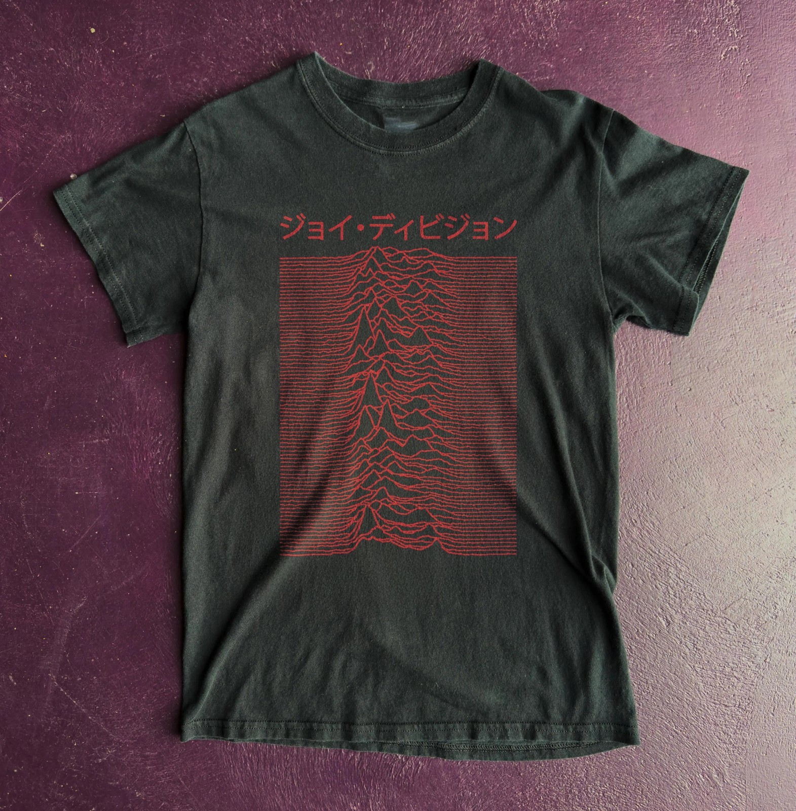 Joy Division Unknown Pleasures Japan Retro Unisex T-Shirt Size S-5XL