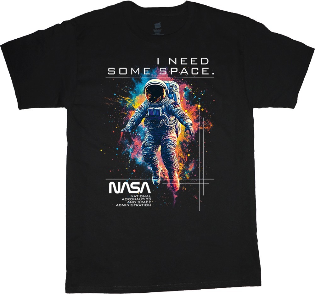 NASA T-shirt Funny Saying Astronaut Clothing Apparel Men’s Graphic Tees