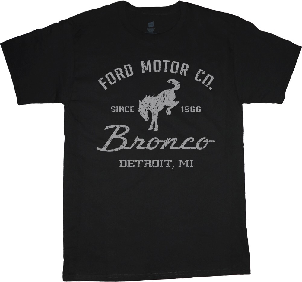 Ford Bronco T-shirt Mens Clothing Apparel Ford Bronco Accessories Gifts