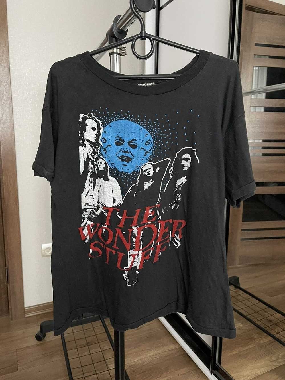 Rare! The Wonder Stuff band Cotton Shirt Unisex Concert S to 5XL EL841