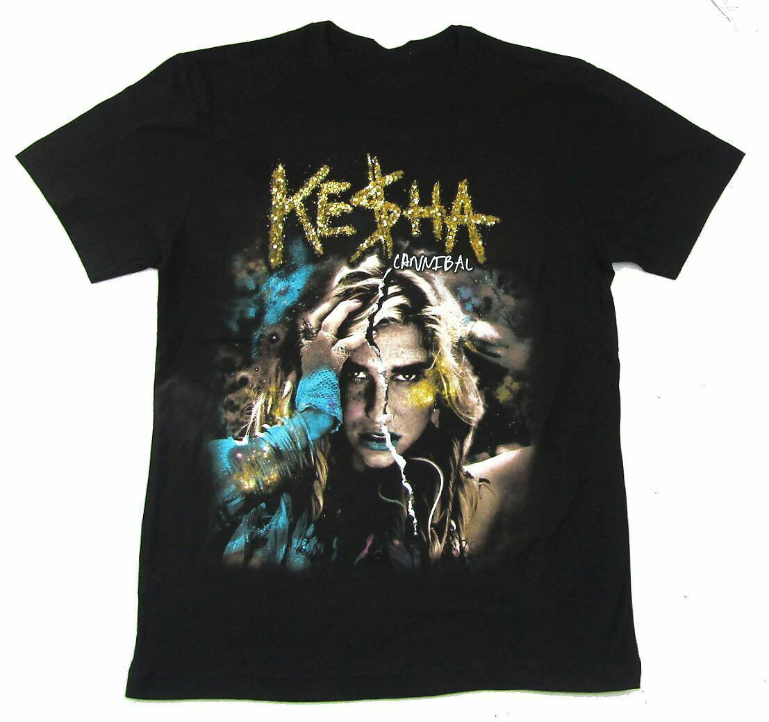Kesha Keha Cannibal Get Sleazy 2011 Tour Black Unisex T-Shirt S-5XL