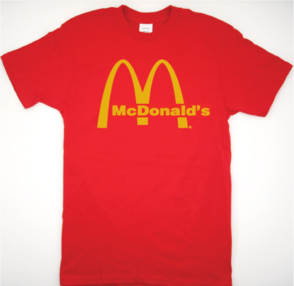 McDonalds Retro logo T Shirt authentic fast food burger big mac mccafe mcnuggets