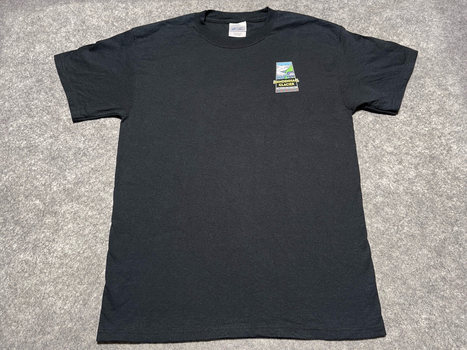 MENDENHALL Glacier Tongass Largest National Forest ALASKA Black Medium Shirt