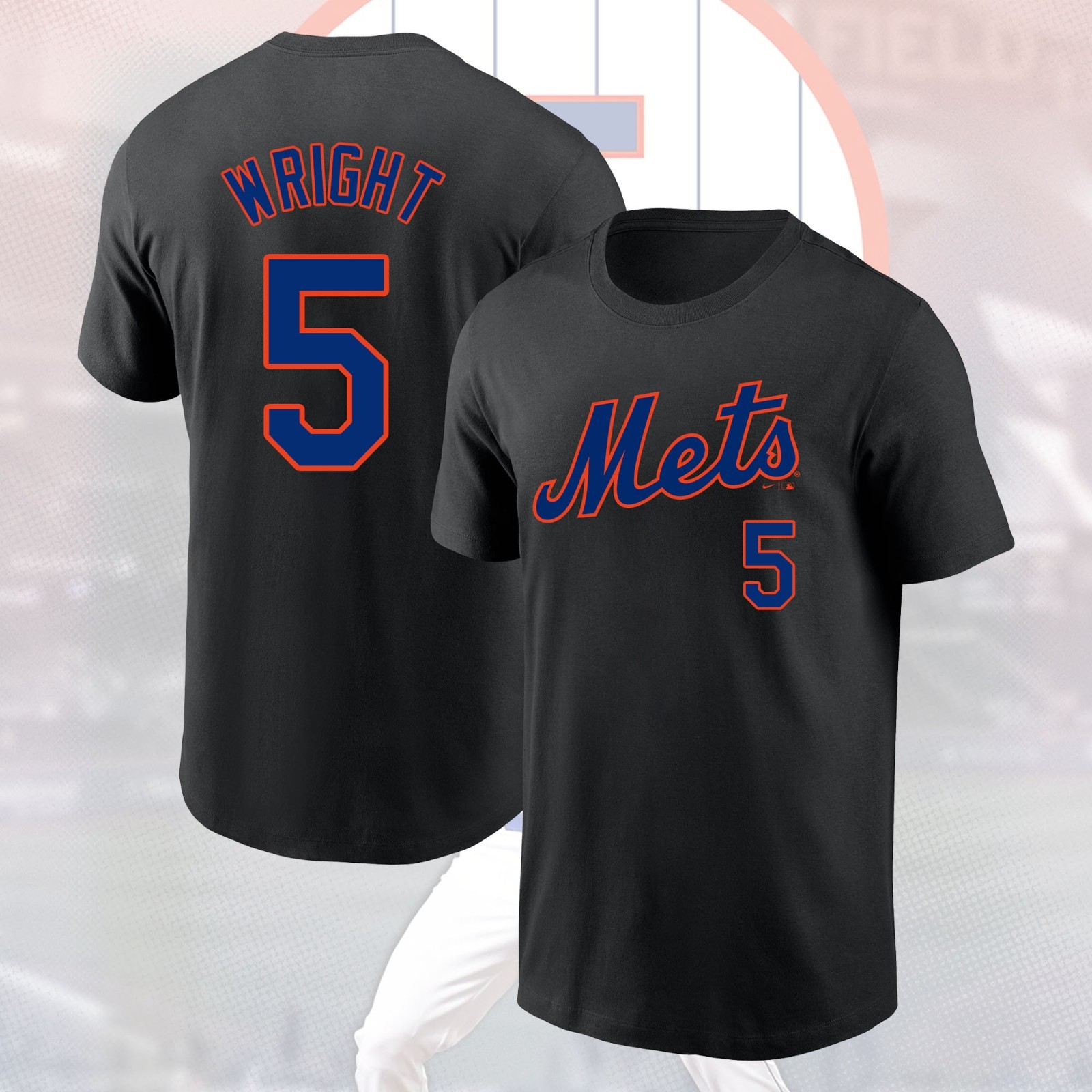 HOT HOT – David Wright #5 New York Mets 2025 Name & Number Fastship For Fans