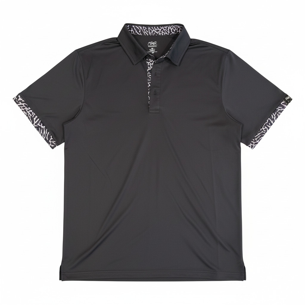 Air Jordan Elephant Print Performance Golf Polo by Flight Golf (Run Small)