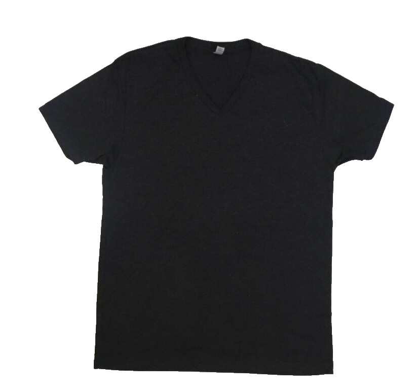 Next Level Apparel Blank Short Sleeve Plain V Neck T-Shirt Mens Size Medium 6 Pk