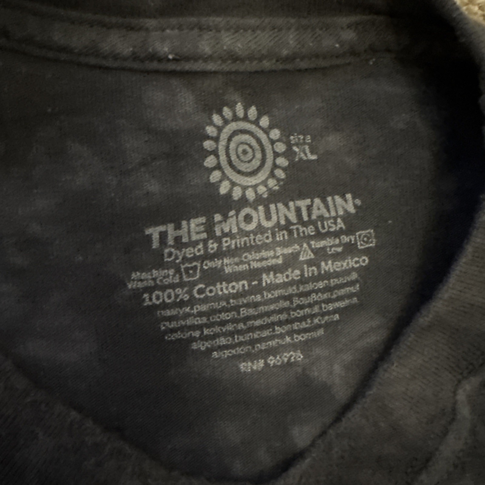 THE MOUNTAIN 2012 James Ryman Skeleton Rockstar Graphic T-Shirt Adult Size XL