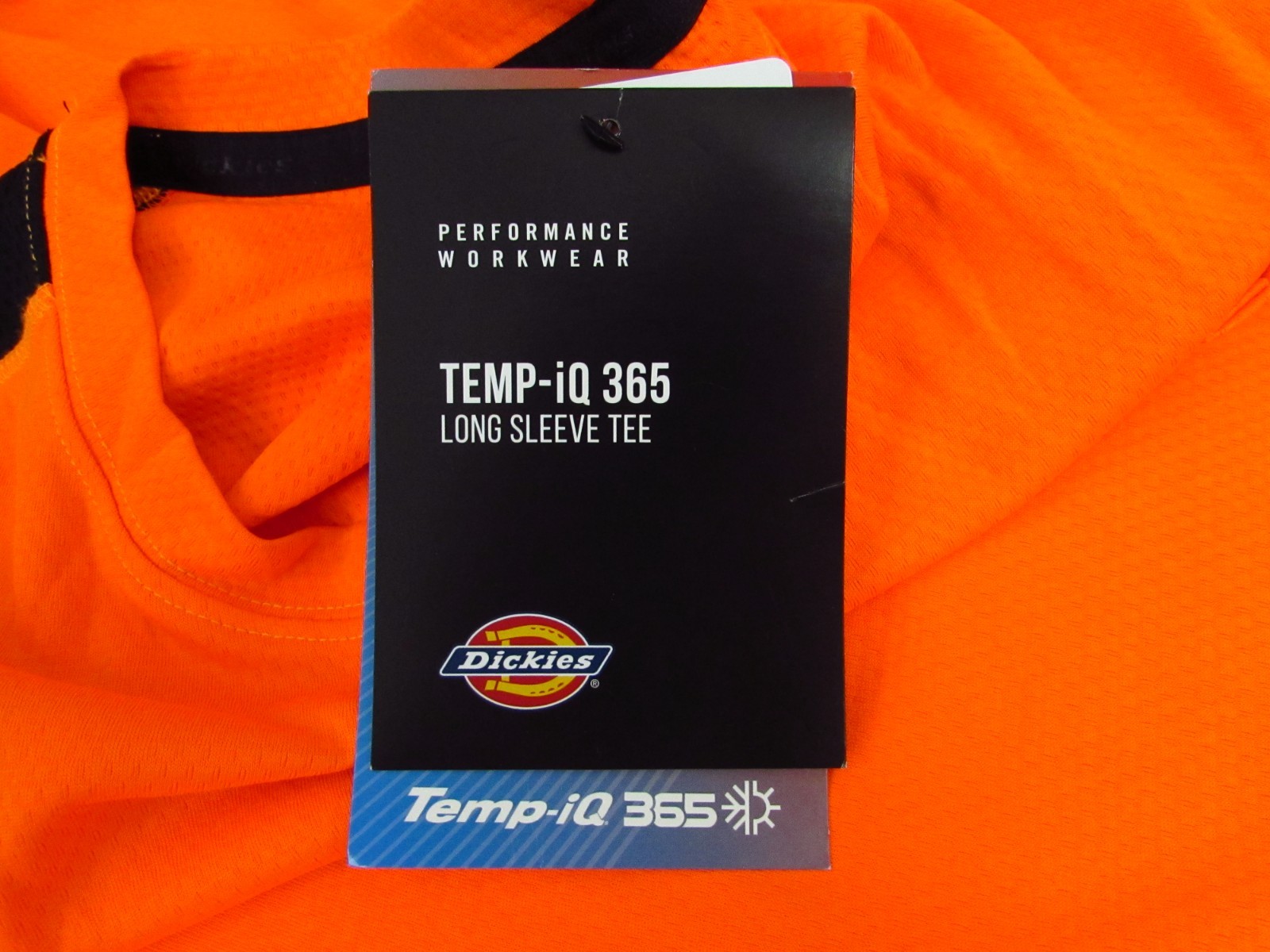 Dickies Mens Performance Workwear Temp-iQ 365 UPF 40+ Thumb Holes L/S Shirt 2XL