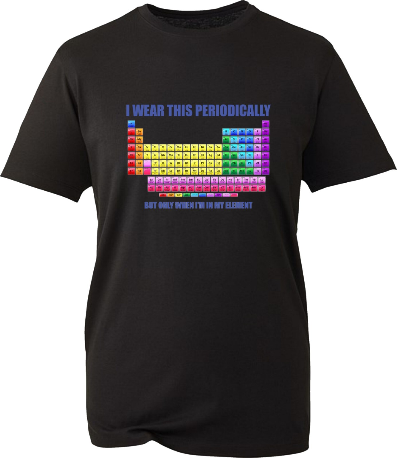 I Wear This Periodically Number Day Maths Day T-Shirt Periodic Table Chemistry
