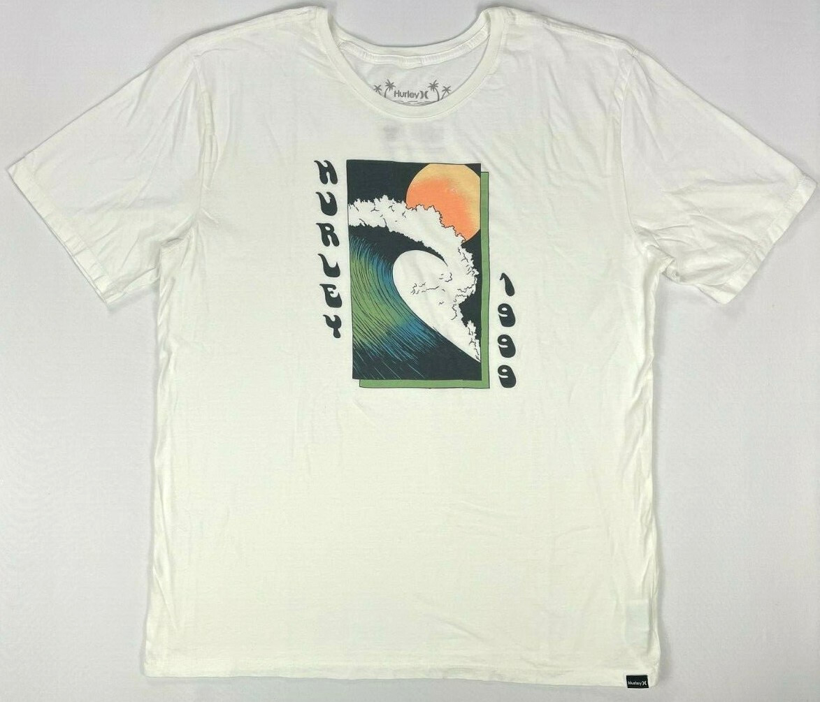 NEW Men’s Hurley Everyday Washed Cotton Short Sleeve T-Shirt