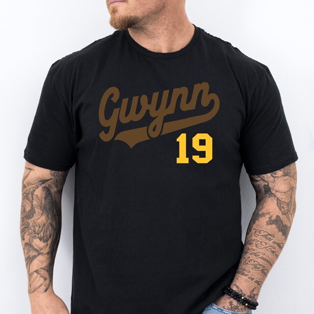 GWYNN 19 | San Diego Baseball themed Ring Spun Cotton T-Shirt