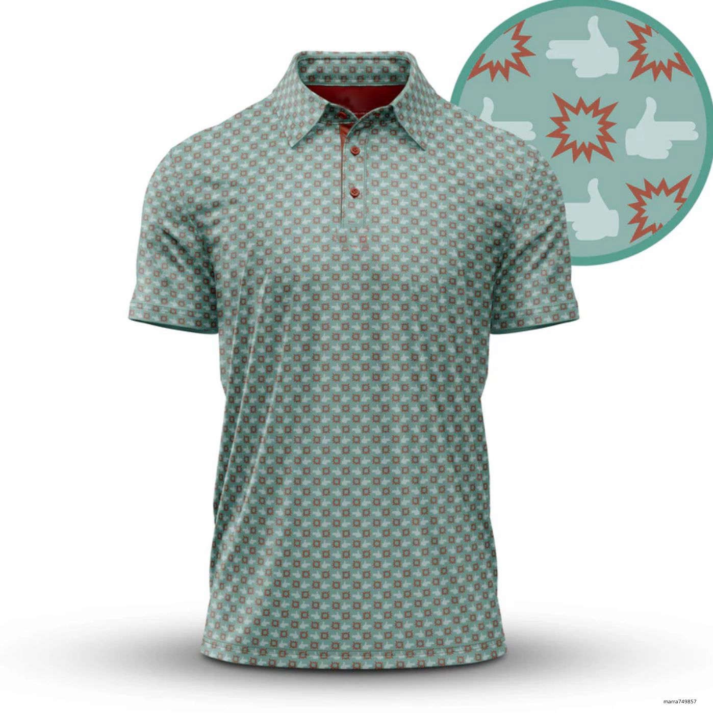 Funny Finger. Bang Best Gift Over Print Polo Shirt Size S-5XL
