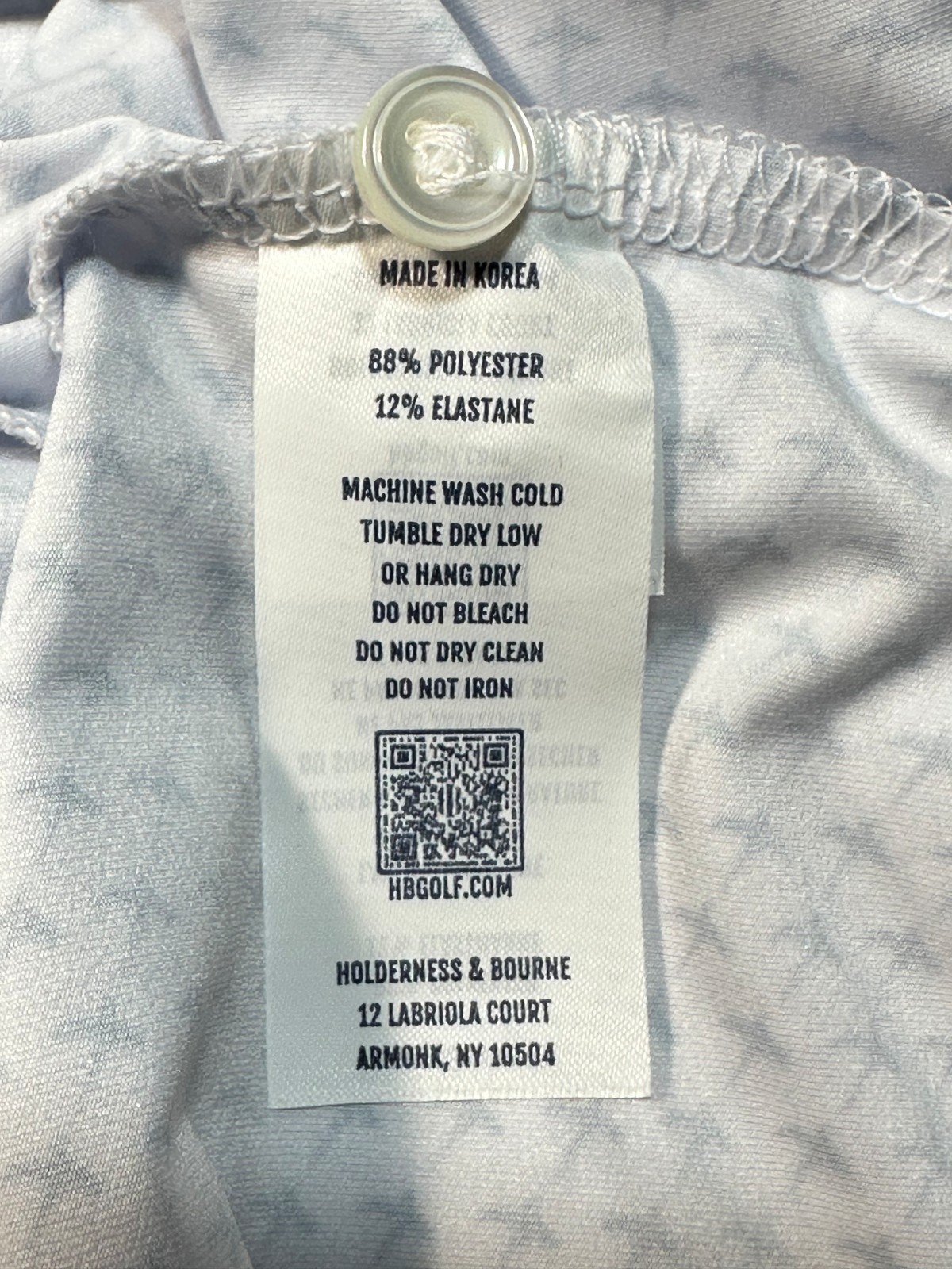 Holderness & Bourne Polo HENDRICKS Shirt : Bedford All-over bird motif sz M