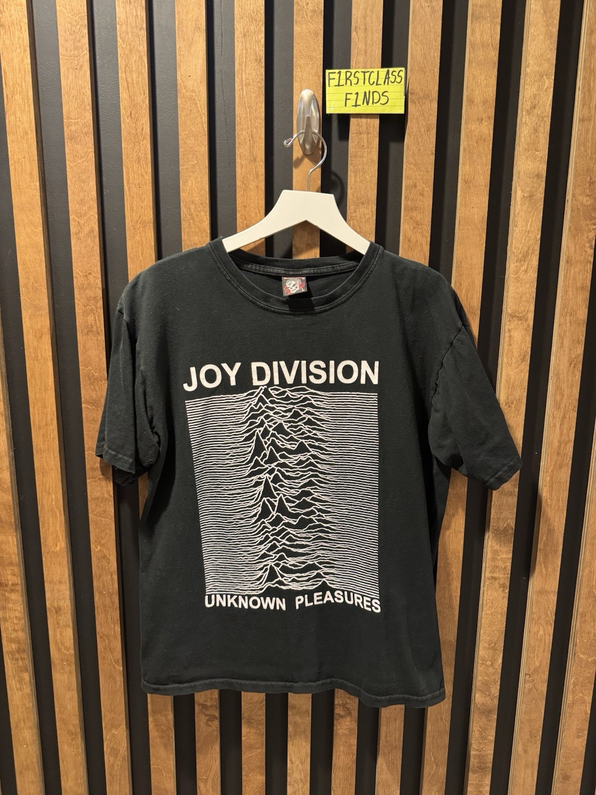 Demon Knight Joy Division Unknown Pleasures Shirt Black Size L