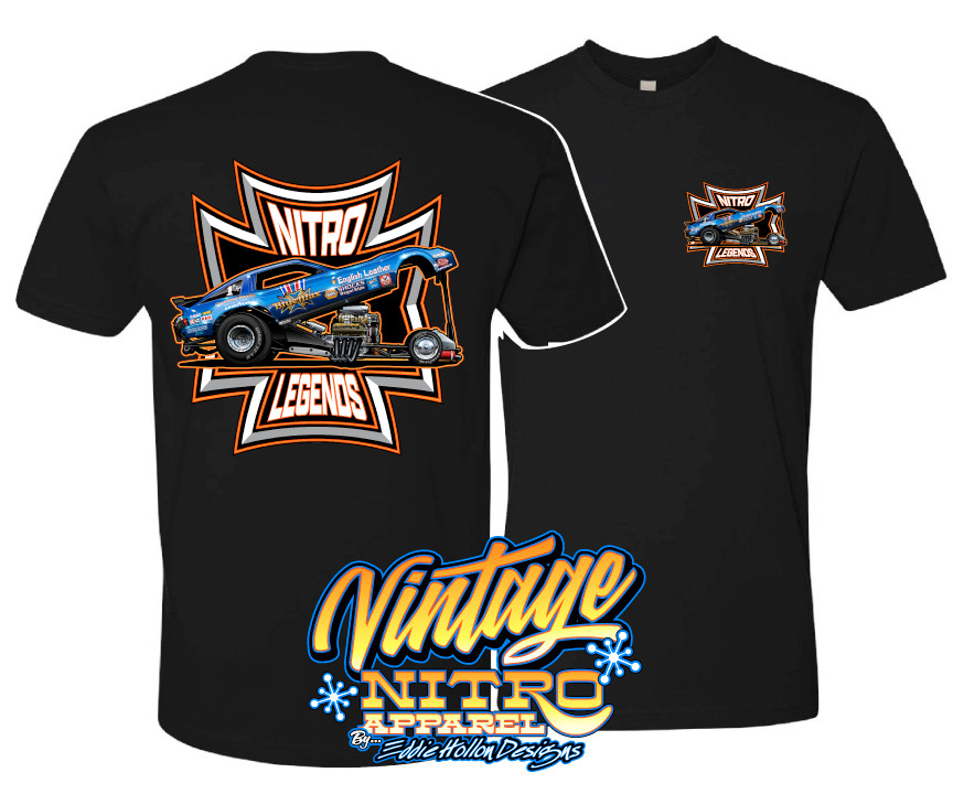 80’s NITRO LEGENDS Raymond Beadle 81-Blue Max (298-010) T-Shirt
