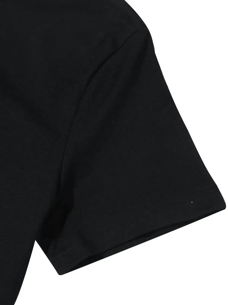 Men’S Black Piano Keyboard Graphic T-Shirt – Vibrant Grand Piano & Music Notes P