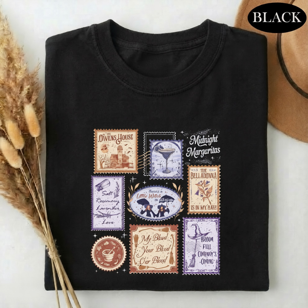 Midnight Margaritas Shirt Practical Magic Witchy Outfit Tee