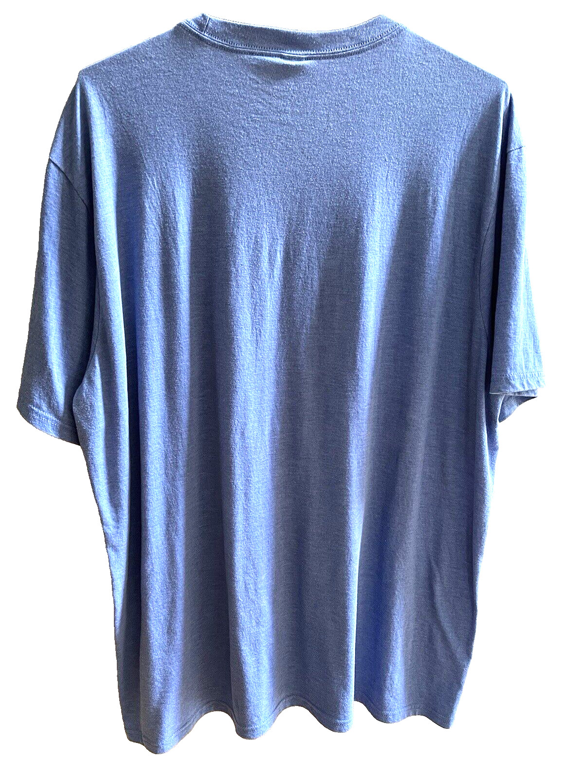 Ebay Logo Graphic T-Shirt Men Large Blue Short Sleeve Tri Blend District
