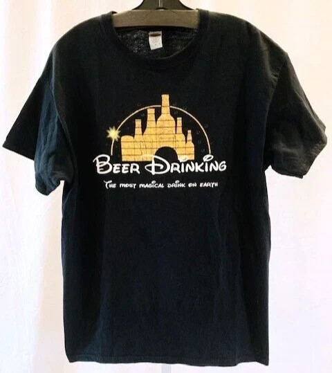 Beer Drinking The Most Magical Drink on Earth Walt Disney Funny Mens T-Shirt