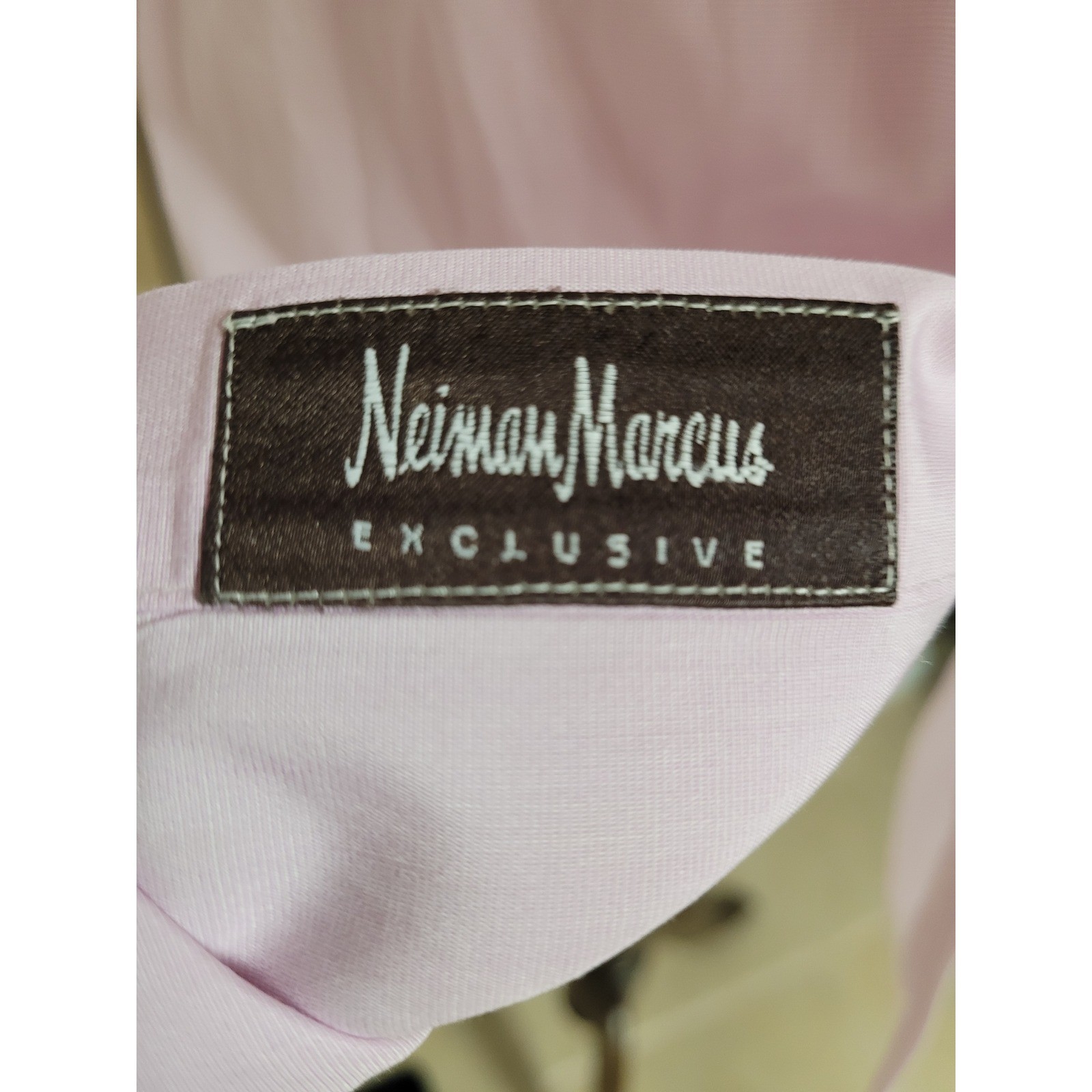 Turnbull & Asser Neiman Marcus Pink Cotton Dress Shirt Mens 15.5X30in England