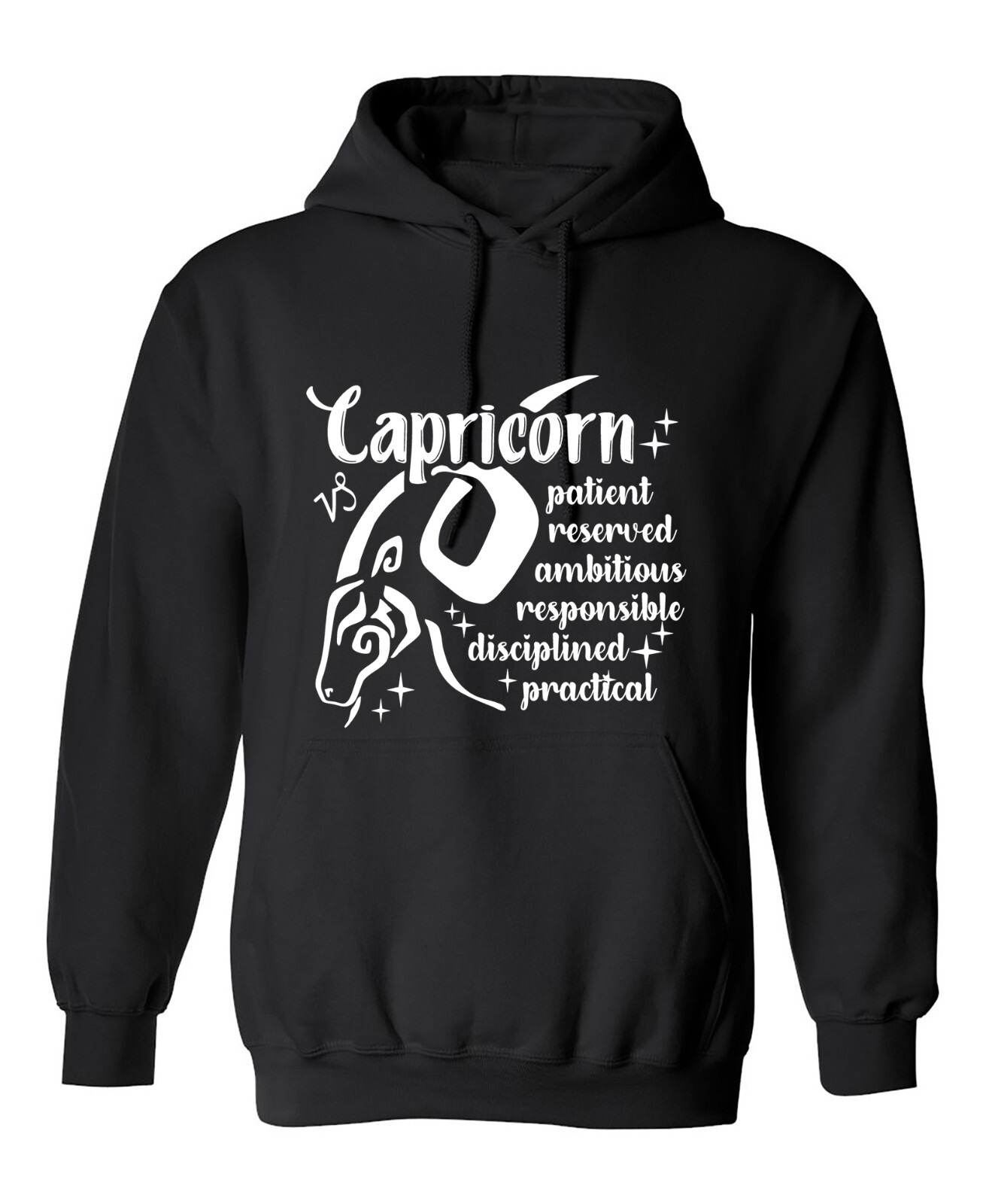 Capricorn Patient Reserved Ambitious Responsible Sarcastic Humor Men’s Hoodies