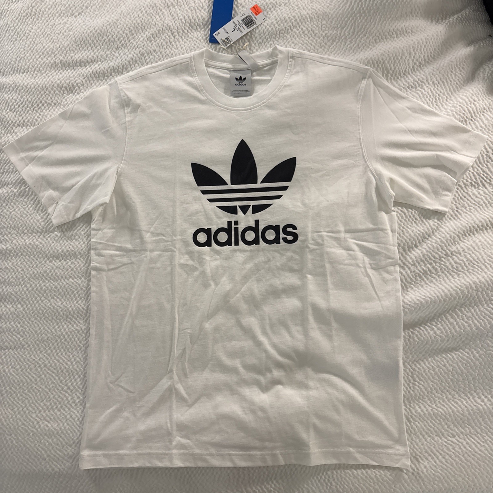 White Men’s adidas Originals T-Shirt L Large