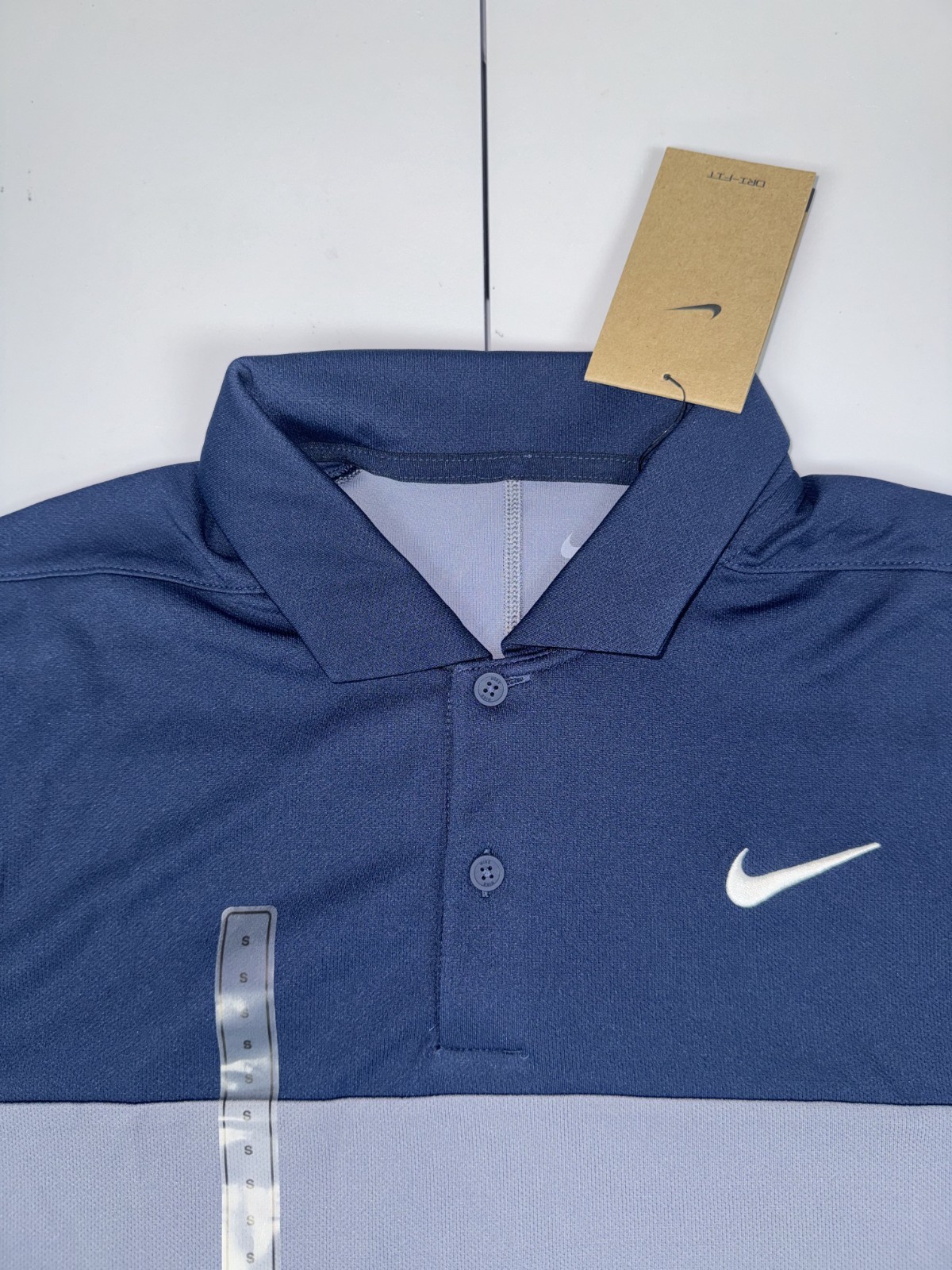 Nike Mens Dri-Fit Victory Color-Block Golf Polo Shirt FQ1114 410 $68 Pick Size