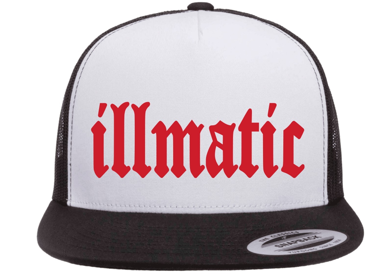 Illmatic Nas Trucker Hat Mesh Back Snapback Hip Hop Street Baseball Unisex Cap