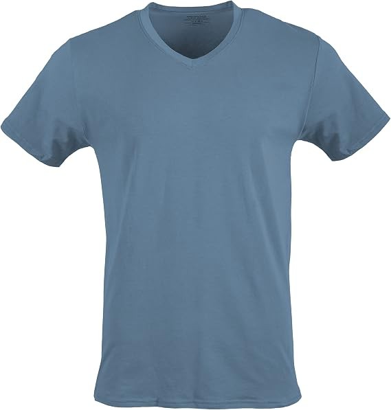 Gildan Men’s V-Neck T-Shirts, Multipack, Style G1103 LARGE