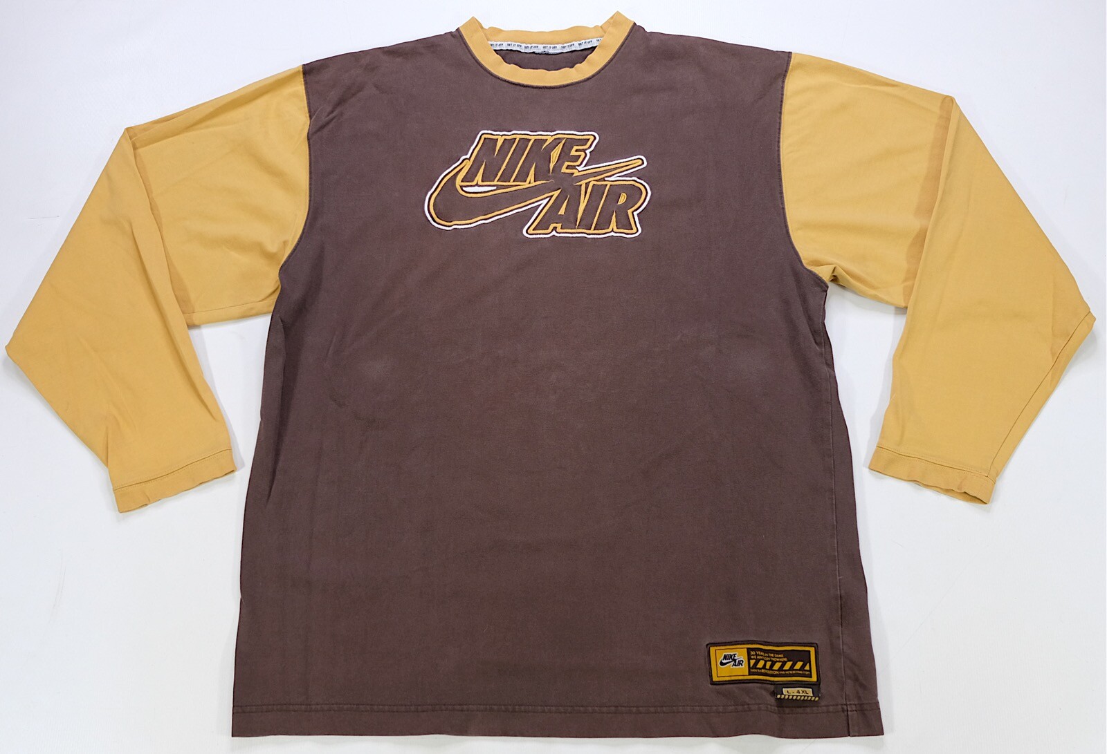Rare VTG NIKE Air Set It Off 30 Years In The Game Long Sleeve T Shirt 2010s SZ L